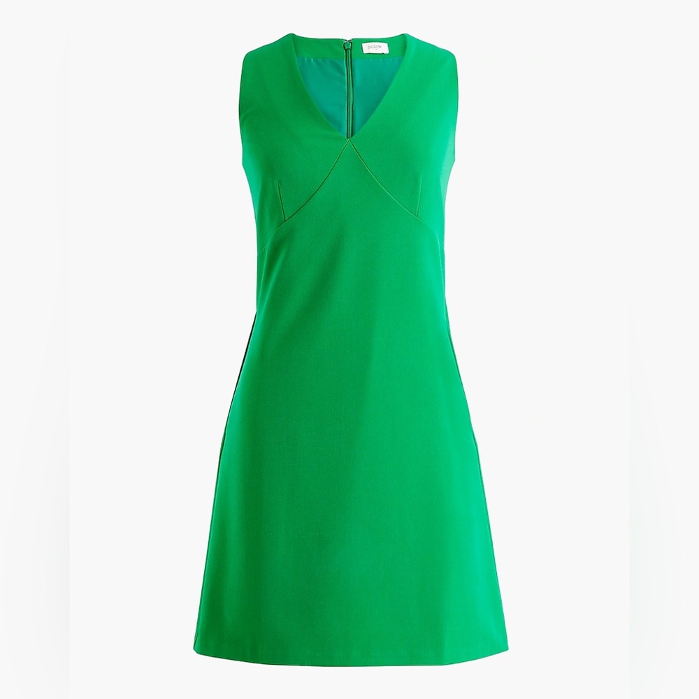 Talbots Sleeveless V neck Shift Dress